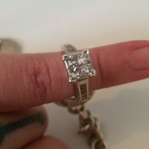 14k white gold diamond ring.   Post ur offer :)